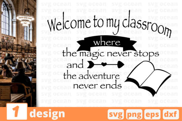 Review: Welcome to My Classroom Quote for Embroidery